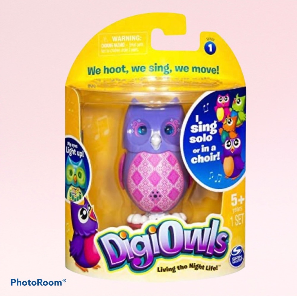 Spin Master DigiOwls Electronic Pet Toy Damask Interactive DigiBirds Dance Sing